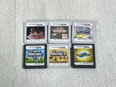 ニンテンドー3DS DS ゲームソフト 6本 セット ポケモン