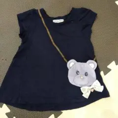 エニィファム 女の子 サイズ90半袖 ネイビー