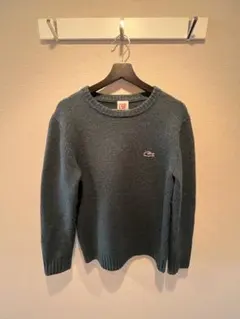 美品　ラコステ　ニット（緑）