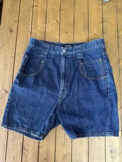 ZUCCA ズッカ　デニムショートパンツ　サルエルパンツ　デニムパンツのサムネイル