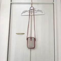 SHEIN ブラウン ショルダーバッグ スマホショルダー