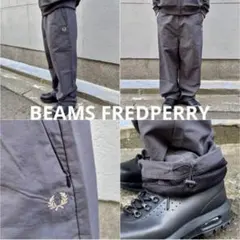 未使用級☆FRED PERRY✖️BEAMS 別注シェル パンツ25ss 黒 M - メルカリ