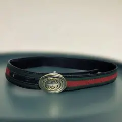 7373⭐ グッチ 3連デザイン ヴィンテージ レザー バングル GUCCI 7373⭐ グッチ 3連デザイン ヴィンテージ レザー バングル GUCCI