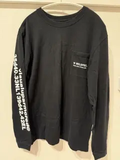 WTAPS 長袖カットソー ブラック サイズ2