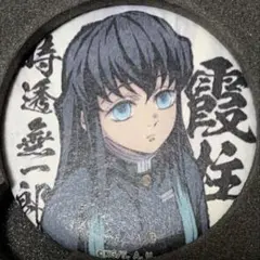☆ 鬼滅の刃 ufotable 柱合会議・蝶屋敷編　和紙缶バッジ　時透無一郎