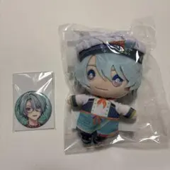 にじさんじ 渚トラウト1st Anniversaryラメ缶バッジ にじぬい