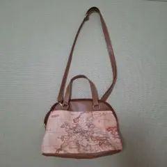 地図柄ショルダーバッグ