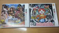 3DS カセット　妖怪ウォッチ元祖　ワンピースアンリミテッドクルーズになります！