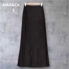 【美品】MAX&Co. マックスアンドコー ロング マキシスカート 花柄 薄手のサムネイル