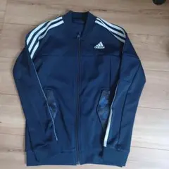 adidas ネイビー ジャージ 上着150センチ