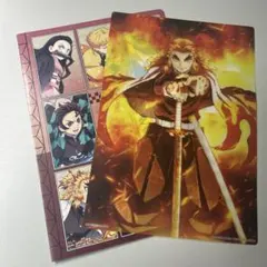 鬼滅の刃 クリアビジュアルポスター 煉獄杏寿郎