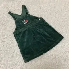 MIKIHOUSE ミキハウス　ジャンパースカート　コーデュロイ　緑　110cm