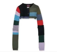 Heaven by Marc Jacobsニットカーディガン マークジェイコブス】ハートボタン！クロップド丈カーディガン (heaven