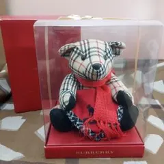 MN-2703-154☆BURBERRY　ぬいぐるみ　くまのサムネイル