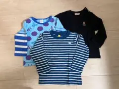 長袖Tシャツ　３枚　90