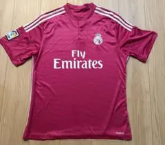 レアルマドリード 14-15 アウェイ ユニフォーム ピンク M 半袖 サッカーのサムネイル
