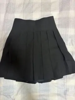 細見え！ ブラック ミニプリーツスカートのサムネイル