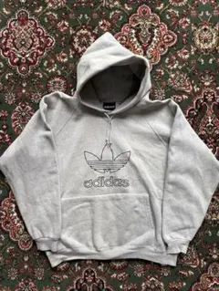 80s adidas Trefoil logo hoodie パーカー USA製