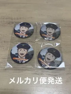 じゅじゅ探訪 呪術廻戦 推し旅 名古屋 虎杖悠仁 缶バッジ メタリック