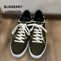 Burberry バーバリー チェックキャンバス スニーカー メンズのサムネイル