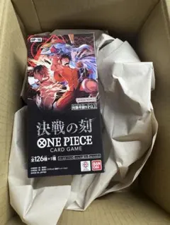 ワンピース カード 決戦の刻 2BOX分 未サーチ 封入率一致 統一パック