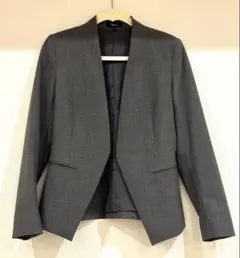 美品 theory セオリー セットアップ スーツ 上下セット グレー サイズ2