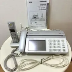 FAX付電話機 KX-PW821 子機 KX-FKN528  1台付 FAX付電話機 KX-PW821 子機 KX-FKN528 1台付 - メルカリ