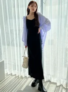 GRL カップ付きキャミワンピース