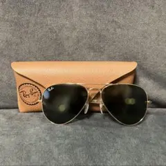 Ray-Ban RB3025レイバン　アビエーター　サングラス　ゴールド