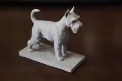 シュナウザー フィギュア 3Dプリント