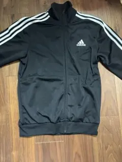 adidas トラックジャケット 黒白 Lサイズ