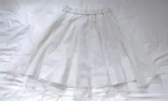 【古着】レディース リバーシブル オーガンジー フレアスカートのサムネイル