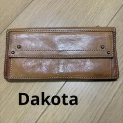 (最終値下げ) Dakota 長財布 レザー ブラウン