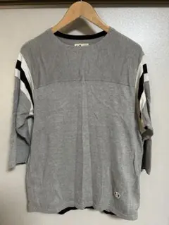balanceweardesign 七分袖カットソー グレー