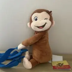 タグ付 リュック型 おさるのジョージ ぬいぐるみリュック　【新品・未使用】