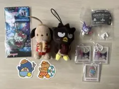 バッドばつ丸&ポチャッコ スシロー クロミ　キキララ　キティ