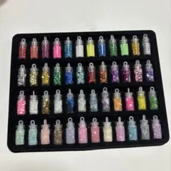 48個セット ネイルパーツ カラフル