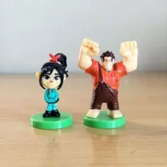 チョコエッグ ヴァネロペ ラルフ 2個セット まとめ売り ミニフィギュア