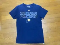 アディダス　インディアナ・ペイサーズ　NBAチームTシャツ　ネイビー　Sサイズ