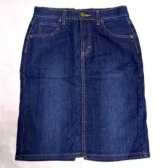 【美品】Lee デニム膝丈スカートのサムネイル