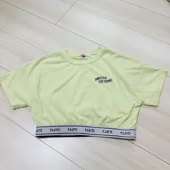 ピンクラテ　クロップドTシャツのサムネイル