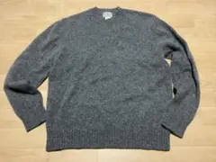 L.L.Bean ニット グレー ウール M エルエルビーン 古着