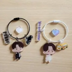 BTS ジン Jin アクリルキーホルダー アクリルスタンド 2個セット