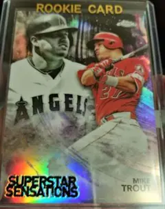 topps chrome マイク・トラウト