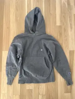 チャンピオン　リバースウィーブ　90年代　刺繍タグ USA製　グレー　M