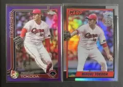 床田寛樹　250シリ　インサート　topps chrome NPB 2025