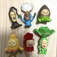 こびとづかん　おすわりマスコット　6個セット