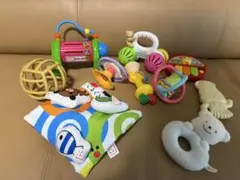 （10点）ベビー　おもちゃまとめ売り 布絵本 知育おもちゃ