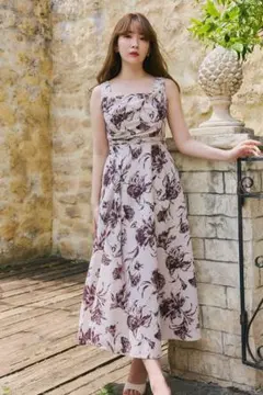 Her lip to】Notting Hill Belted Dress M - メルカリ