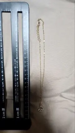 ゴールド 蝶型チャーム ネックレス